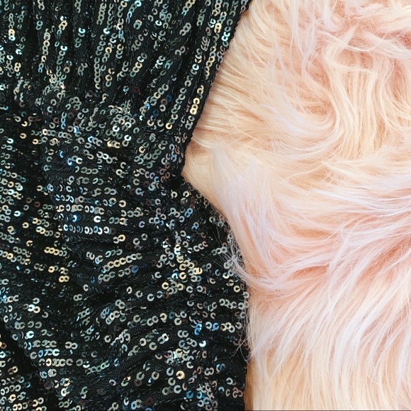 Free People Giselle Mini Dress. Black xsmall - Picture 6 of 8